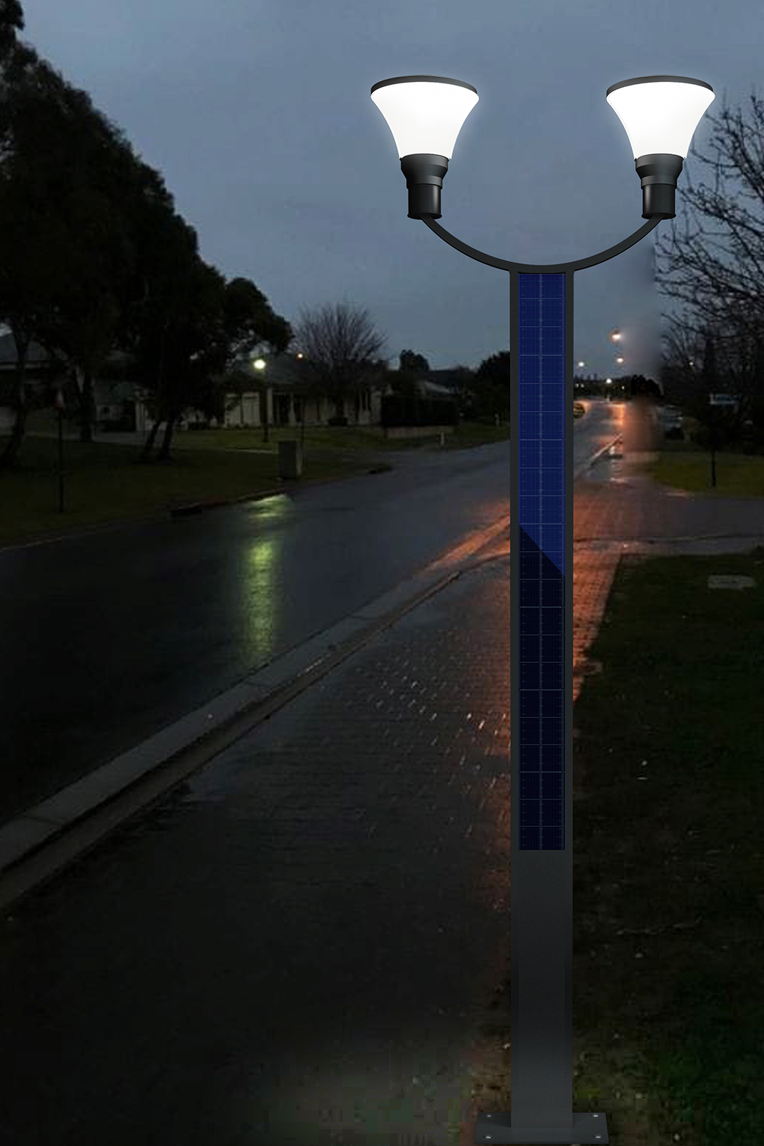 Sleek Solar Light 24S039