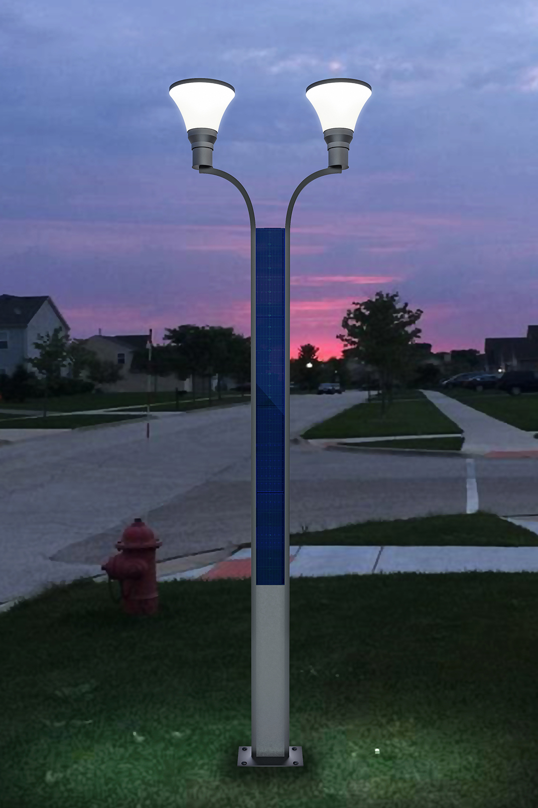 Sleek Solar Light 24S041